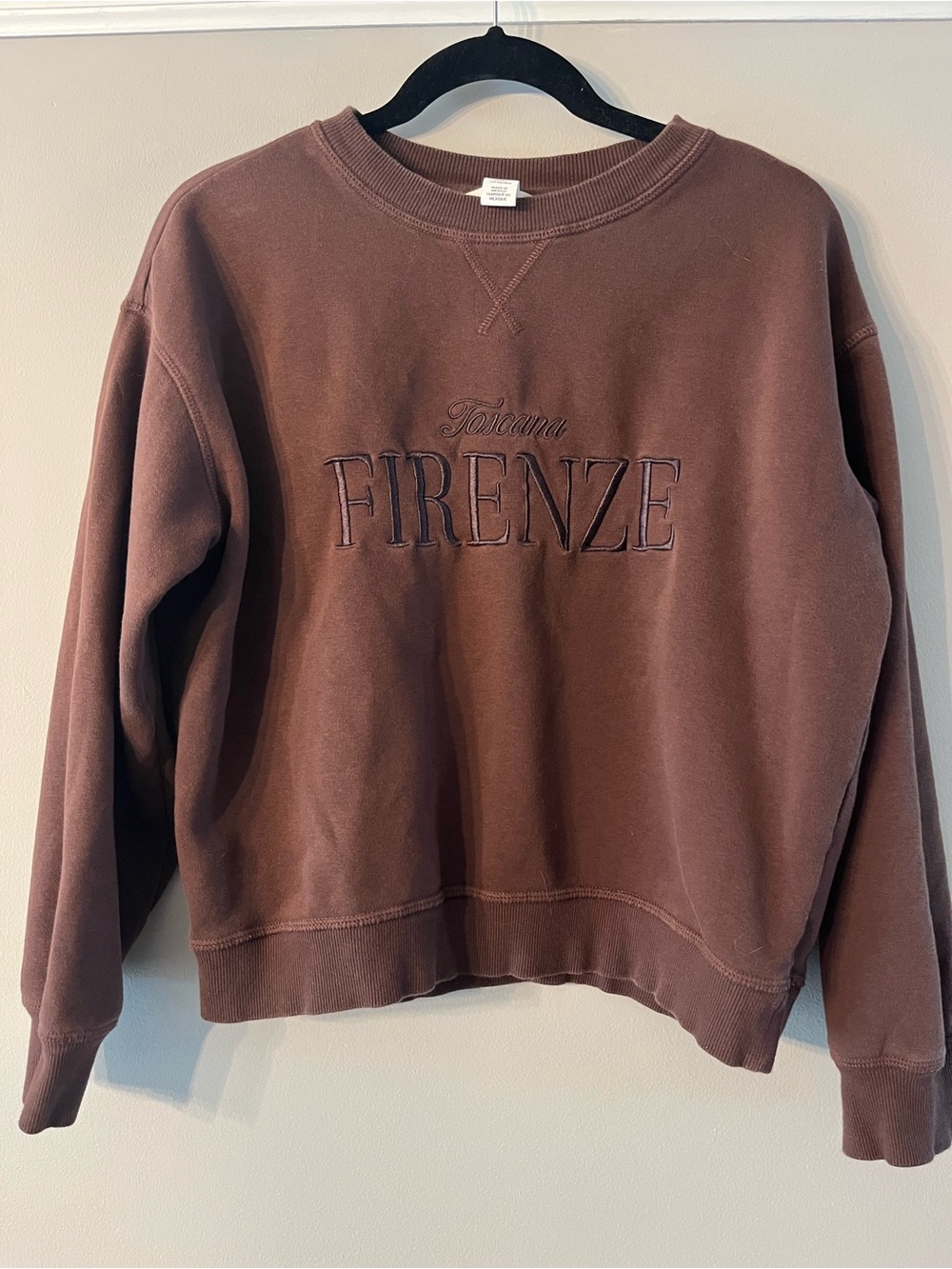 H&M Firenze Crewneck Sweater - Chocolate Brown